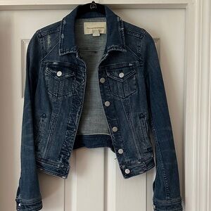 Pilcro and the Letterpress Dark Blue Jean Jacket
